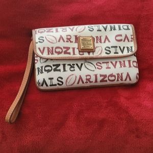 Dooney & Burke  wristlet clutch